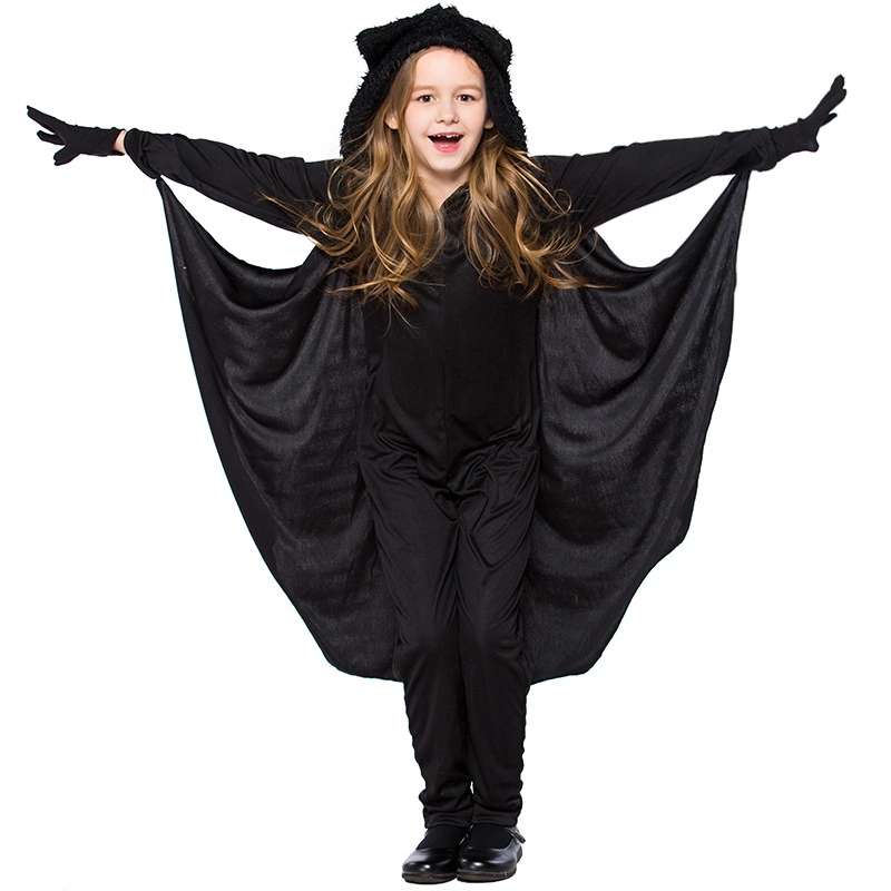 Kids Costume Halloween Witch Bat Suit Cosplay Carnival Party Bat Costume